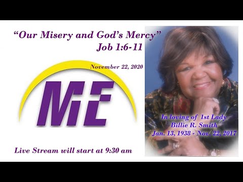 November 22, 2020 | "Our Misery and God's Mercy" | Job 1:6-11