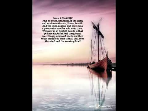 VIDEO BIBLE VERSE IN CONTEXT   Mark 4:37-41 KJV