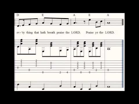 Psalm 150: 1-6 Praise Ye the LORD! (KJV)