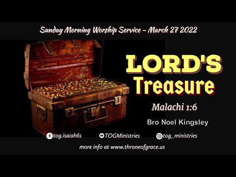 Irvine - Mar 27, 2022 - Lord's Treasure - Malachi 1:6