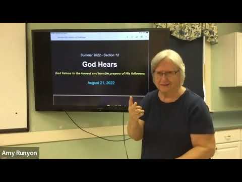 "God Hears"  2 Kings 19:10-19; 32-34