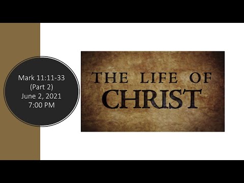 Fig Tree Cursed & Temple Cleansed Again - Part 2 (Mark 11:11-33)
