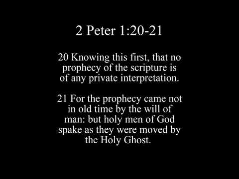 2 Peter 1:20-21 Song (KJV Bible Memorization)