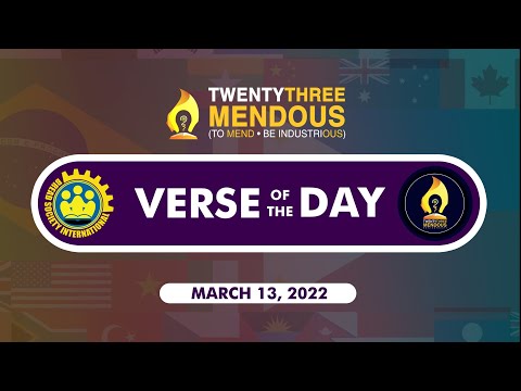 Verse of the Day: March 13, 2022 | 1 Timothy 6:11 | BREAD Society