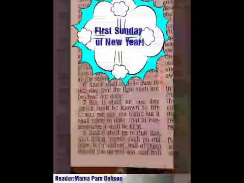 SMRF Club SUN 5th. Jan. 2020 Zechariah 14:6-21 & Malachi 1 & 2:1-???