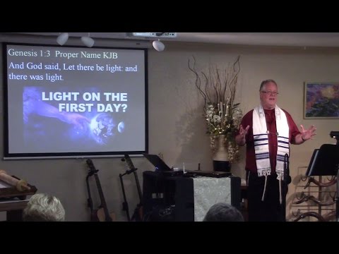 Genesis 1:3-5 – Source of the First Light and the Biblical Day