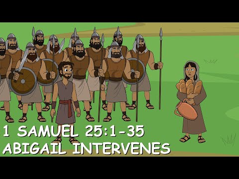 Preschool: Abigail Intervenes, 1 Samuel 25:1-35 (06/19/2022)