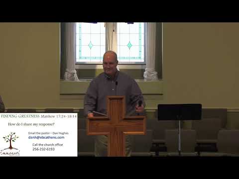 "Finding Greatness" Matthew 17:24-8:14 3/22/2020