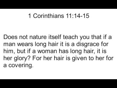 46 1 Corinthians 11:14-15