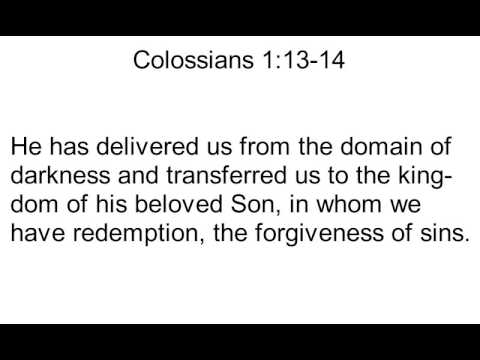 51 Colossians 1:13-14