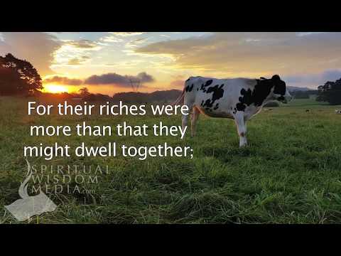 Genesis 36:7 - For their riches were more than that they might dwell together - Bible Verses