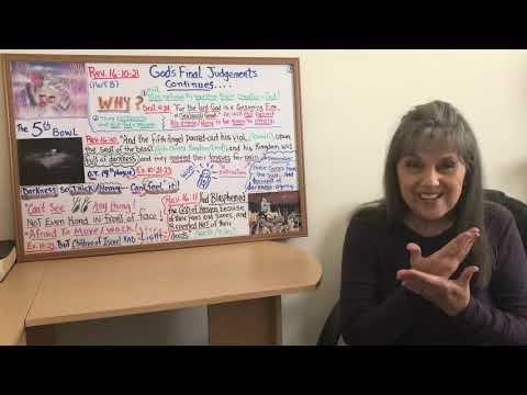 Revelation 16:10-21 (Part B ), The Last Of God’s Final Judgements continues