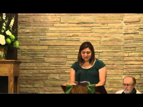 July 19, 2015 Scripture Reading- Psalm 89:20-37; Mark 6:30-34, 53-56