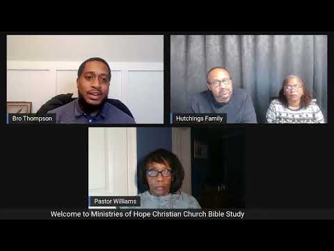MOHCC Live Bible Study/ Sunday School Lesson #193 – 1 Samuel 8:19 - 9:27