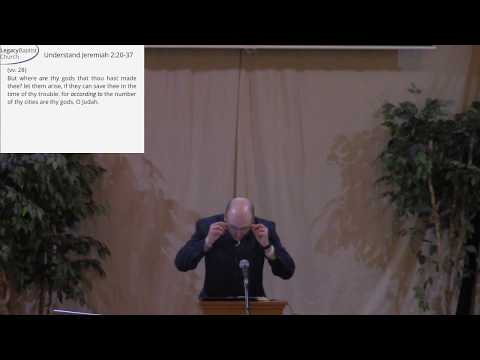 Jeremiah 2:20-37 - The Self-Inflicted Sorrow of the Self-Righteous