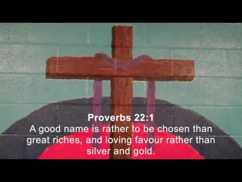 Proverbs 22:1 KJV A good name, Read and Sing Along