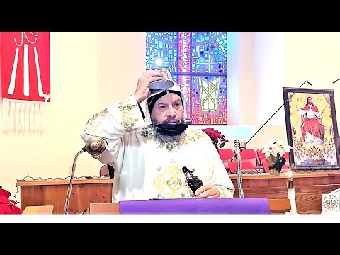 HG Bishop Youssef: Liturgy Ps 77:5,1; 34:5 & St Mk Gospel 10:35-45 @ StPhilopateer, V.B. FL~12/25/21