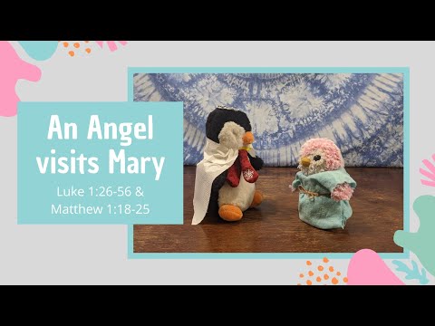 AN ANGEL VISITS MARY ANIMATION - Luke 1:26-45 & Matthew 1:18-25 - Bible Story Animation