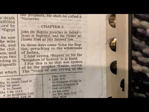 Repent for the kingdom of heaven is at hand: Matthew 3:2