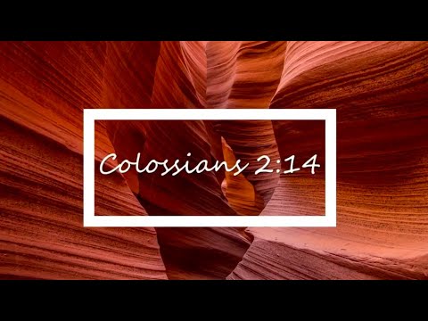 Colossians 2:14