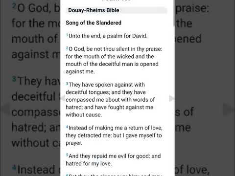 Psalms 109:16 because he remembered not to show mercy,