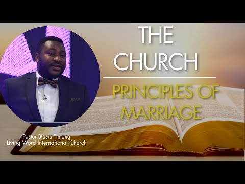 "The Church": Principles of Marriage: // Proverbs 30:15-16// Pastor Blaise Tintong