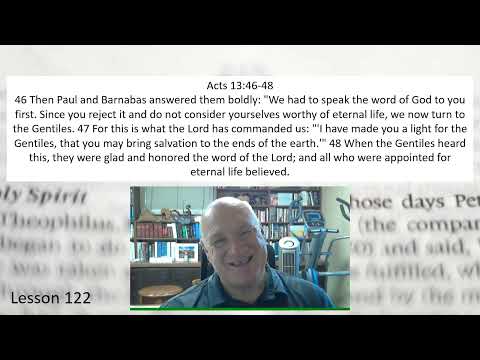 Acts 13:46-48 Lesson 122 September 7, 2022