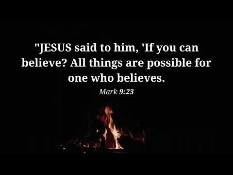 Bible Verse of the Day: Mark 9:23 ✝️