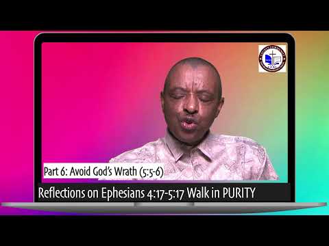 26th may 2021 - Reflections on Ephesians 4:17-5:17