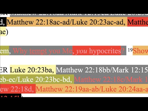 527. Whose Image Is On Your Money? Matthew 22:18-21, Mark 12:15-16, Luke 20:23-24