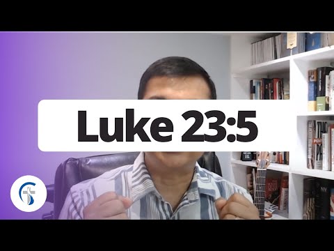 DAILY DEVOTIONAL: Luke 23:5 Jesus Before Herod