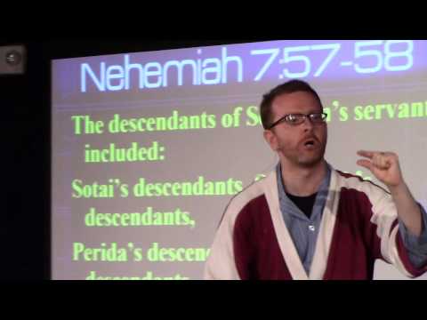 List of Names - Nehemiah 7:4-65 - Person of Interest Series
