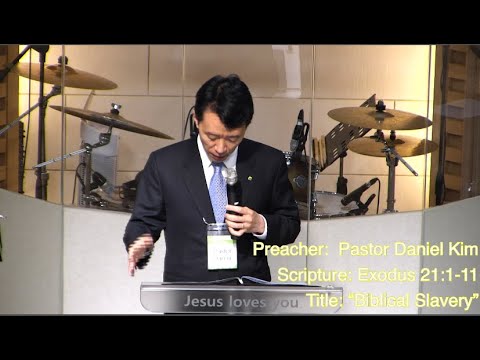 [ANC] 2021.05.23 Biblical Slavery (Exodus 21:1-11)