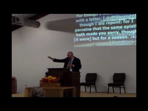 New Garden Baptist Church-10/9/22-Godly Sorrow (2 Corinthians 7:8-12)