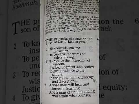 Start your day with "Good Morning Scripture!" ???? ☕️ [Proverbs 1:1-9]