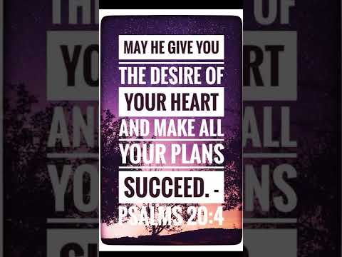 Word Of God (Psalms 20:4)