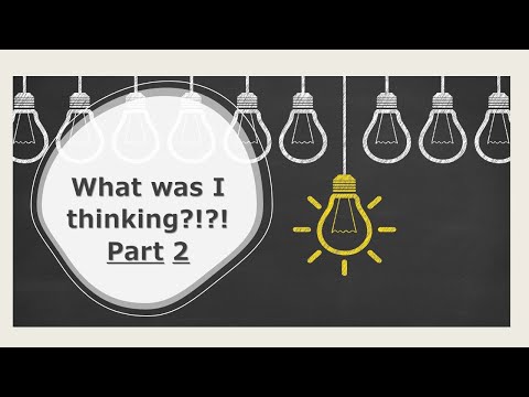 Pastor James E. Pate, Jr. ~ "What Was I Thinking?!?! - PART 2" ~ 1 Chronicles 21: 15 - 17