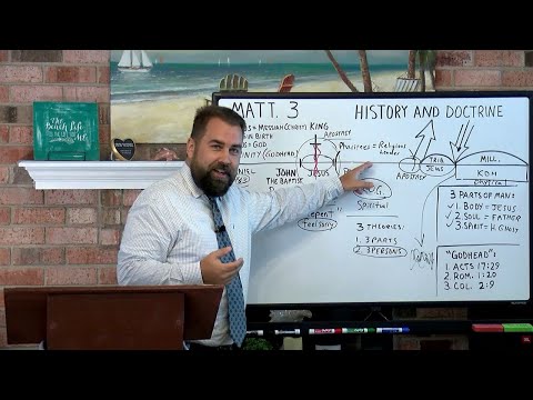 Matthew 3:1 to 17 THE TRINITY DOCTRINE