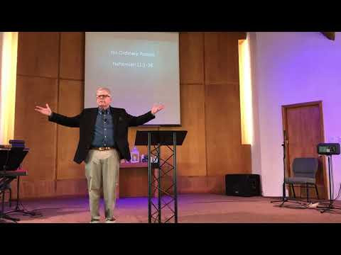 "No Ordinary People" A Message From Nehemiah 11:1-36