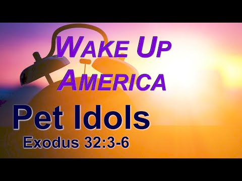 Pet Idols - Exodus 32:3-6