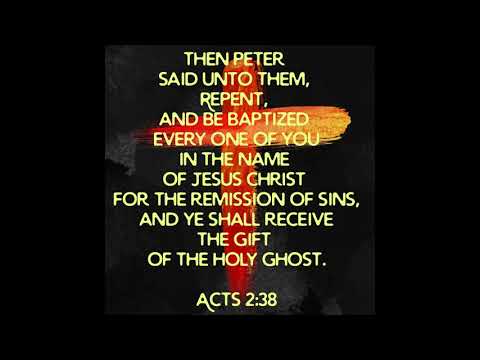 Acts 2:36-39 Song (KJV)
