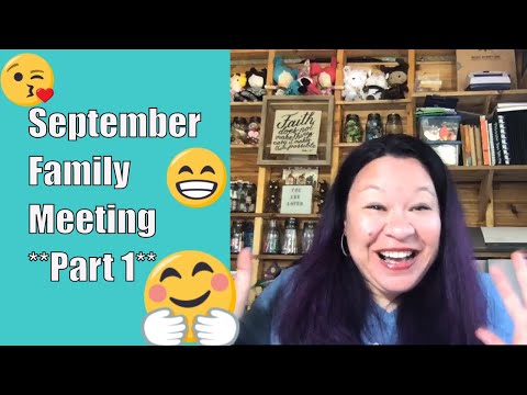 Part 1: September 2020 Bible Journaling Family Meeting + Watercoloring in Matthew 24:14