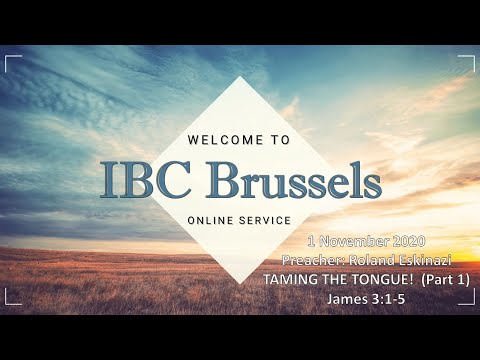 Taming the Tongue (Part 1) - James 3:1-5