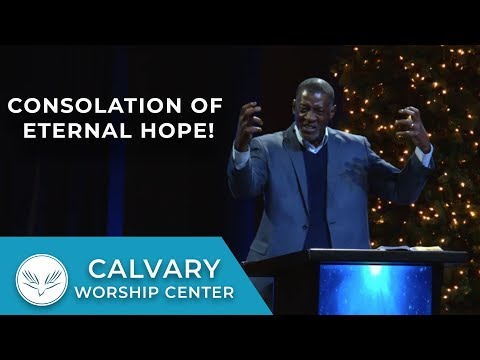 Christmas | Consolation Of Eternal Hope | Luke 2:25-35 | Al Pittman
