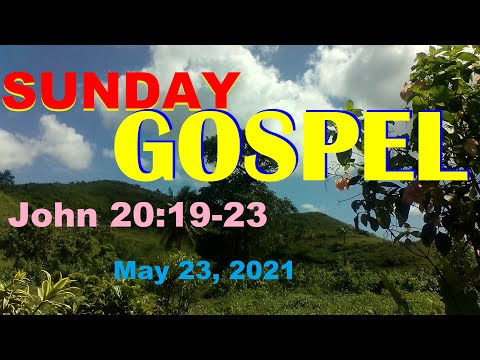 JOHN 20:19-23 IN ENGLISH AND BISAYA LANGUAGES