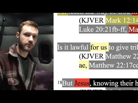 526. Should We Give Tribute to Caesar, Or Not? Matthew 22:16-17, Mark 12:14, Luke 20:21-22
