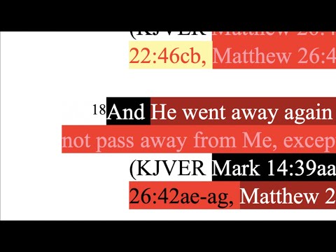 632. He Prays a 2nd & 3rd Time; The Disciples Still Sleep. Matthew 26:42-44, Mark 14:39