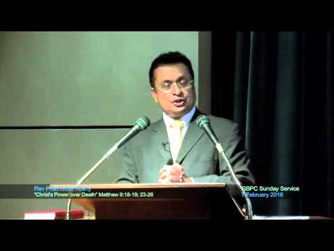 Christ’s Power over Death (Matthew 9:18-19; 23-26)