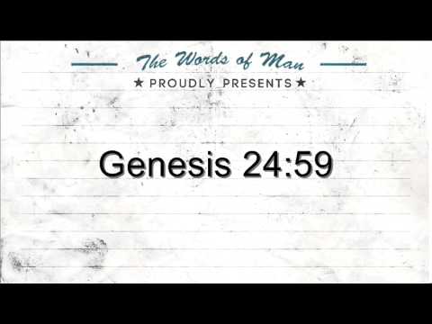 The Holy Bible: Genesis 24:59