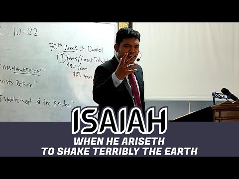 When He Ariseth to Shake Terribly the Earth | Isaiah 2:10-22